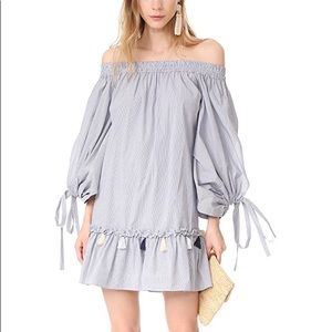 MISA off the shoulder dress